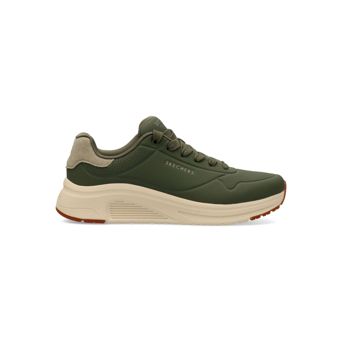 Skechers - Zapatillas UNO Lite 2 para hombre de durabuck con plantilla Memory Foam y ribete de ante reciclado