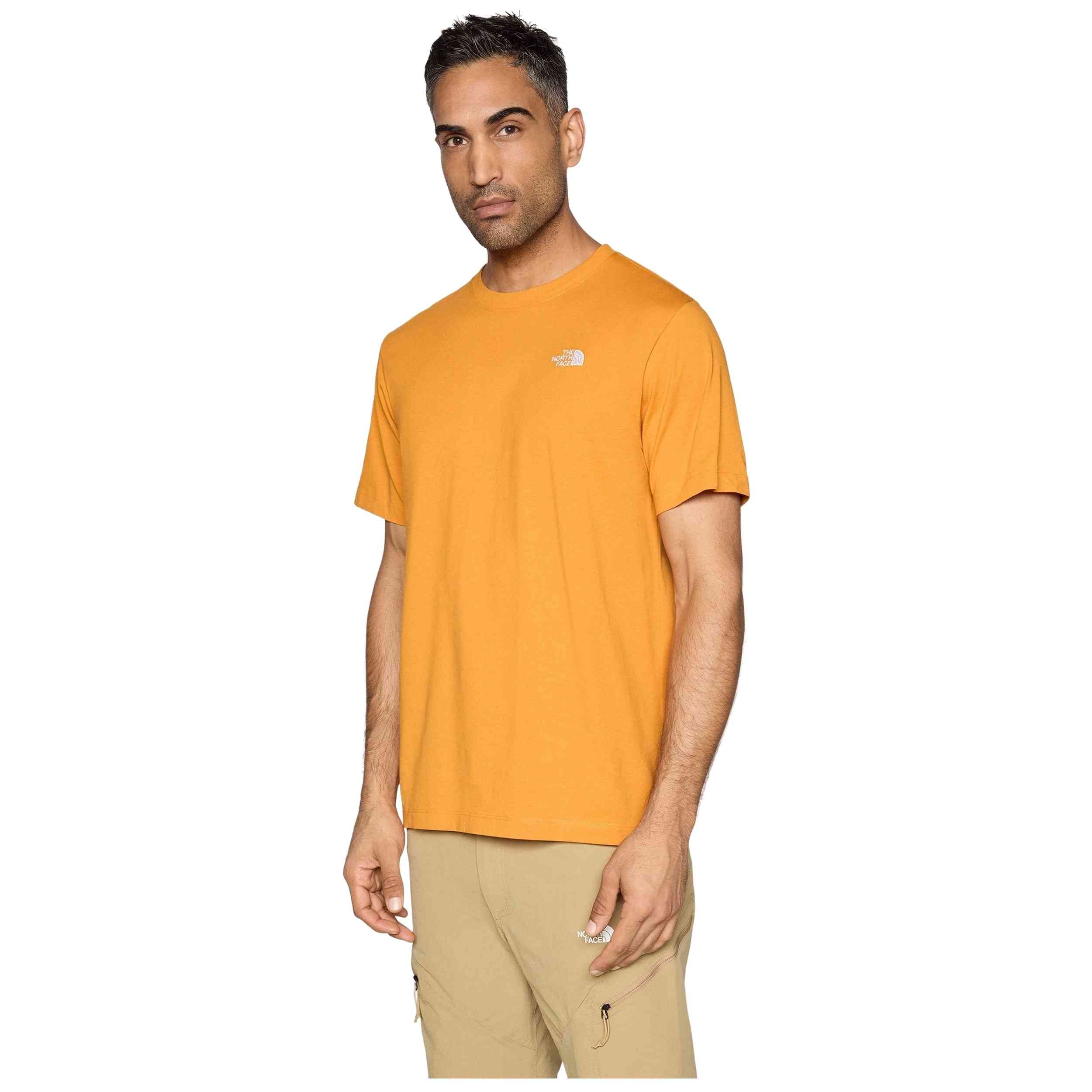 Camiseta De Manga Corta The North Face modelo M EVOLUTION SIMPLE DOME REGULAR SHORT SL Dust Orange para Hombre en color Naranja