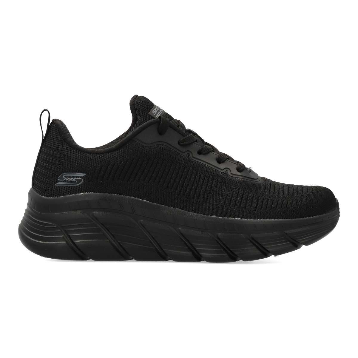 Skechers - Zapatillas BOBS Sport B Flex Hi Flying HI para mujer con parte superior de knit técnico y plantilla Memory Foam, 100 % vegano