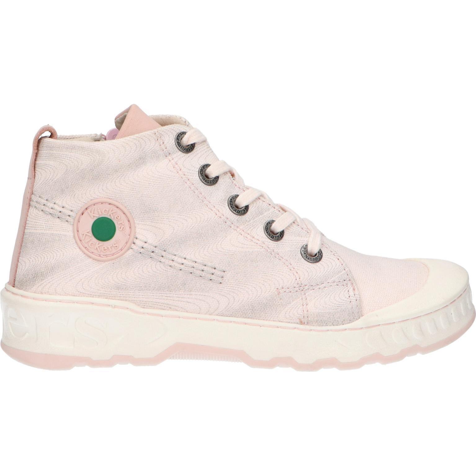 Kickers girl's sneakers 894811 -30 kickrup 13 rose