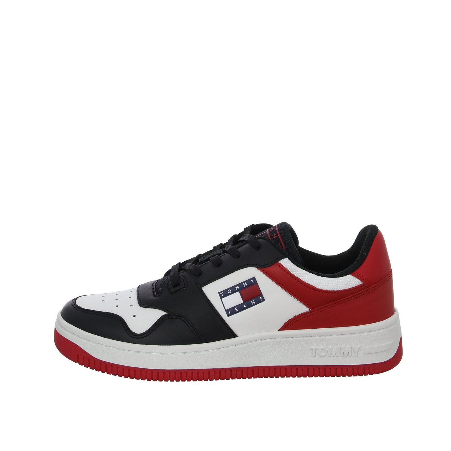 Tommy Hilfiger-Sneaker BCO/Negro EM0EM01162-XNL