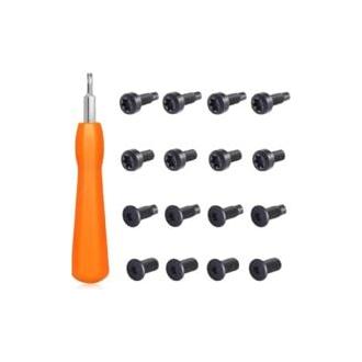 CA Kit de tornillos y destornilladores de repuesto para timbre Ring, destornillador de precisión, destornillador, destornillador, kit de destornilladores de precisión