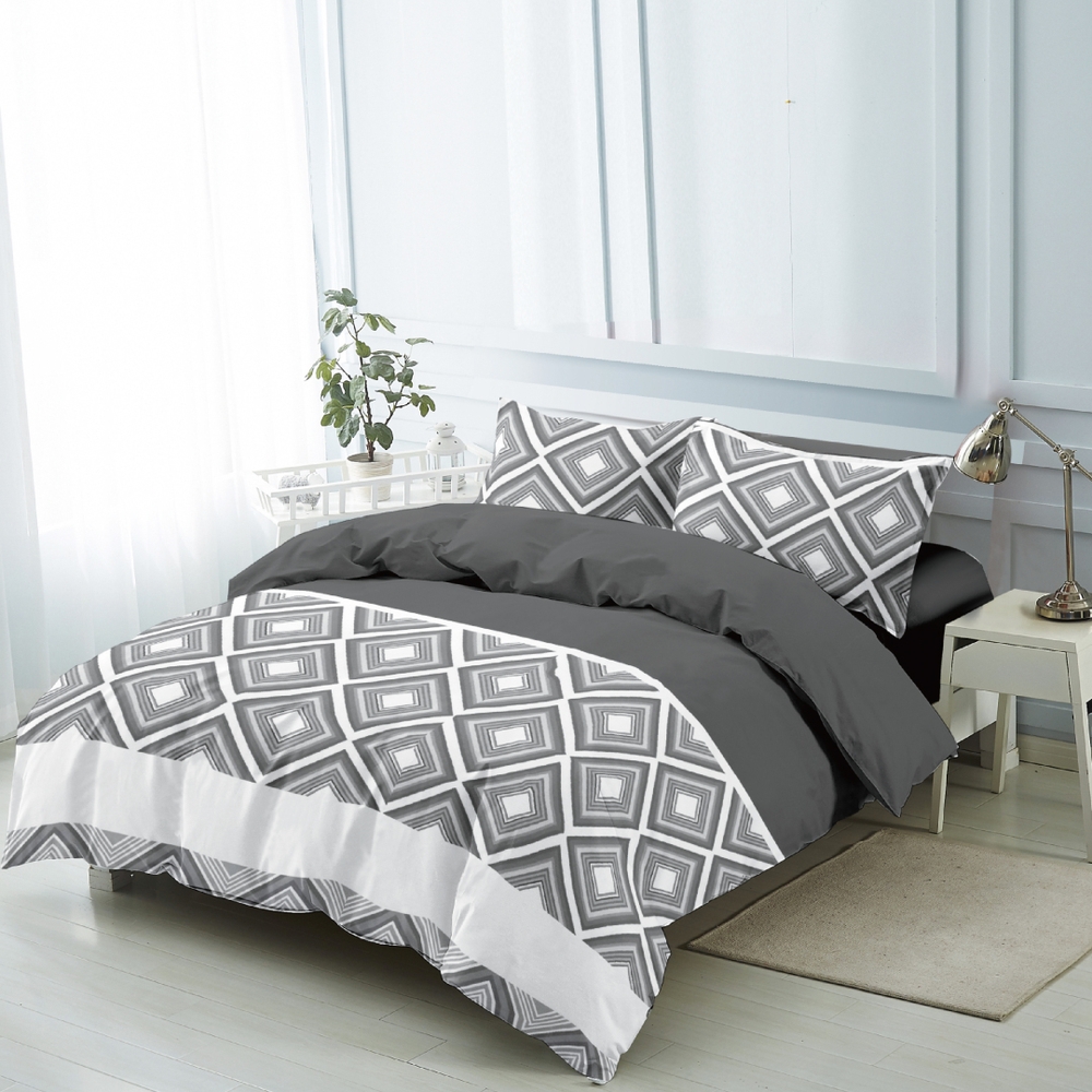 PLUSHOME Juego Funda Nórdico Cama 90-180cm 3 o 4 Piezas Microfibra