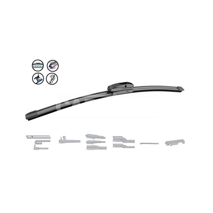 Limpiaparabrisas Flexible Premium 60 Cm/24" (1U) 79040361