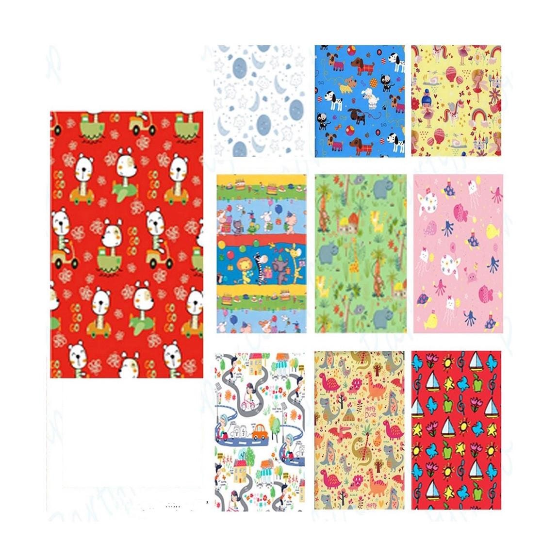 PLUS HOME Papel de Regalo Kraft Reciclable  Navideño  Coincidencia Aleatoria