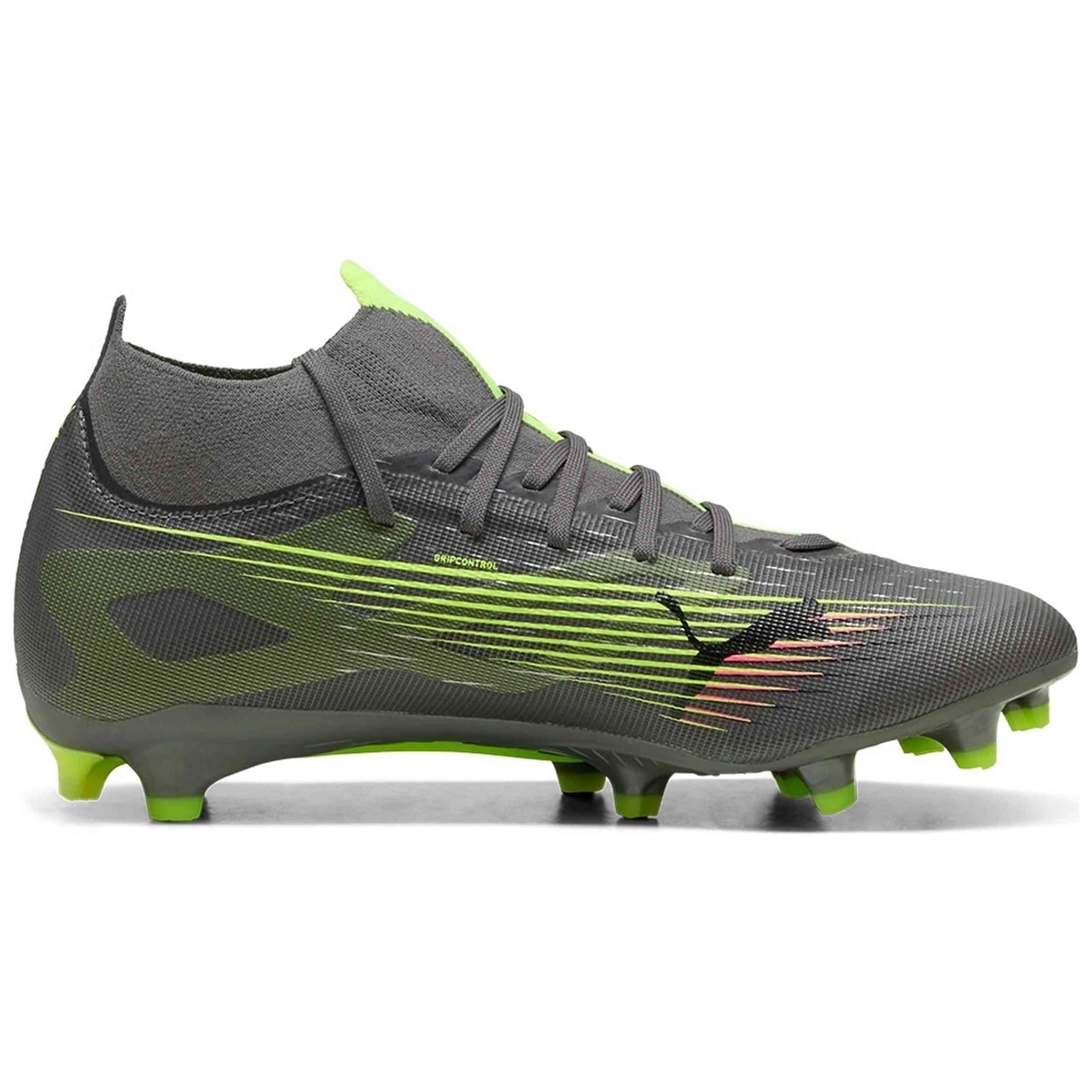 Botas De Futbol Puma modelo ULTRA 5 Match+ FG/AG para Mujer en color Gris