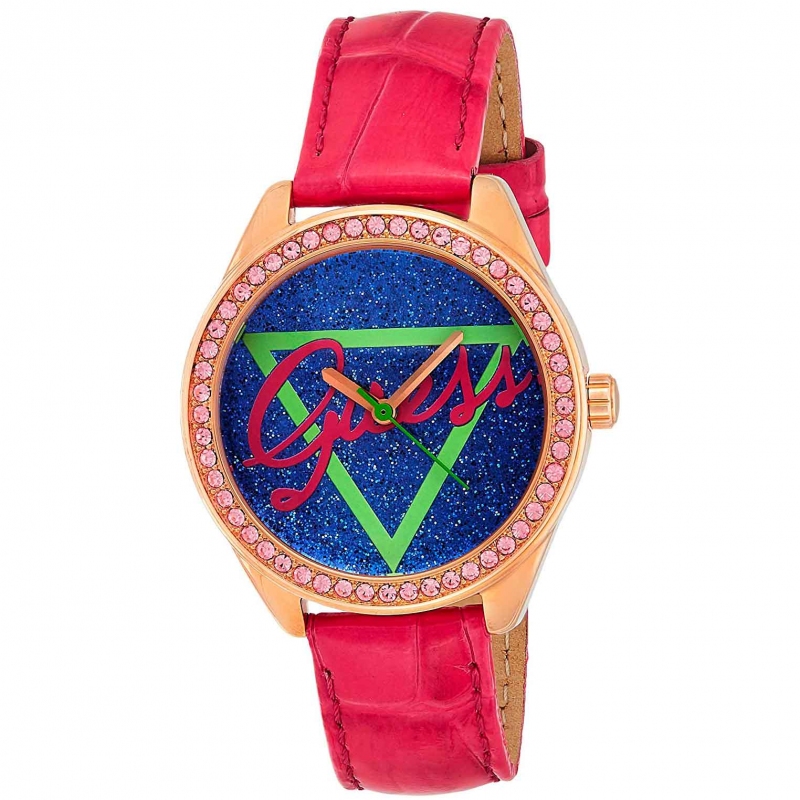 Guess W0456l9 Little Flirt Reloj Para Para Mujer Color Rosa