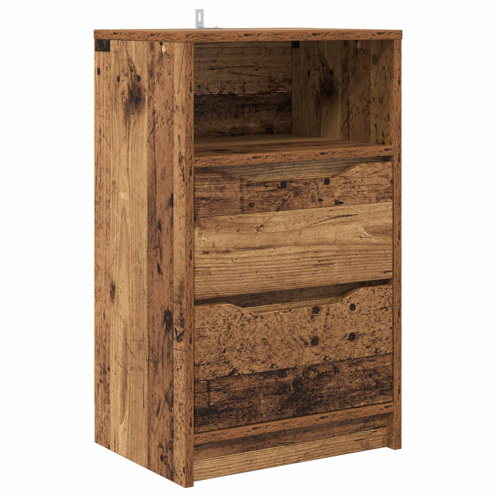 vidaXL Mesita de Noche 40 x 30 x 67 cm Madera de ingeniería Multicolor