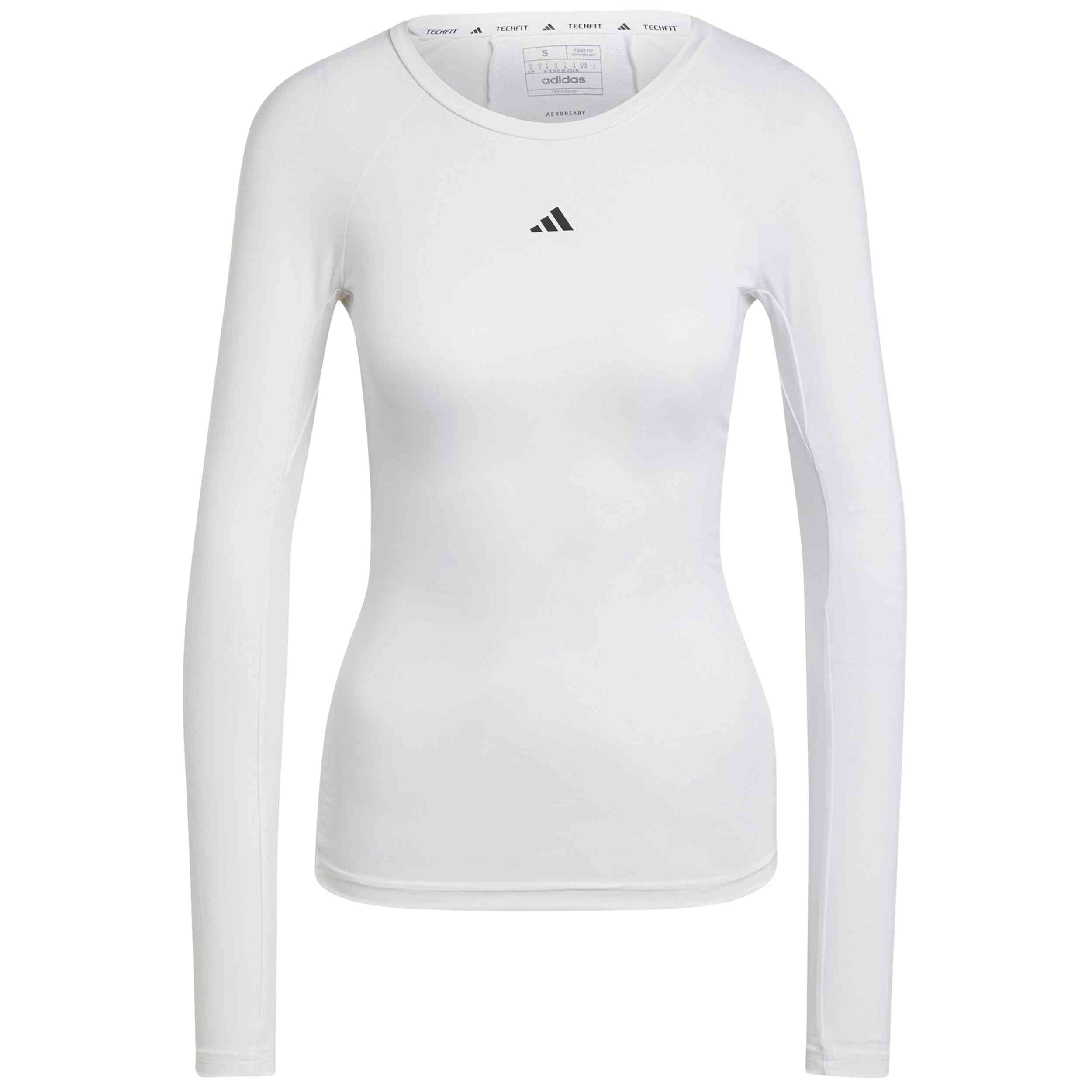 Camiseta De Manga Larga Adidas modelo IX3259 para Mujer en color Blanco