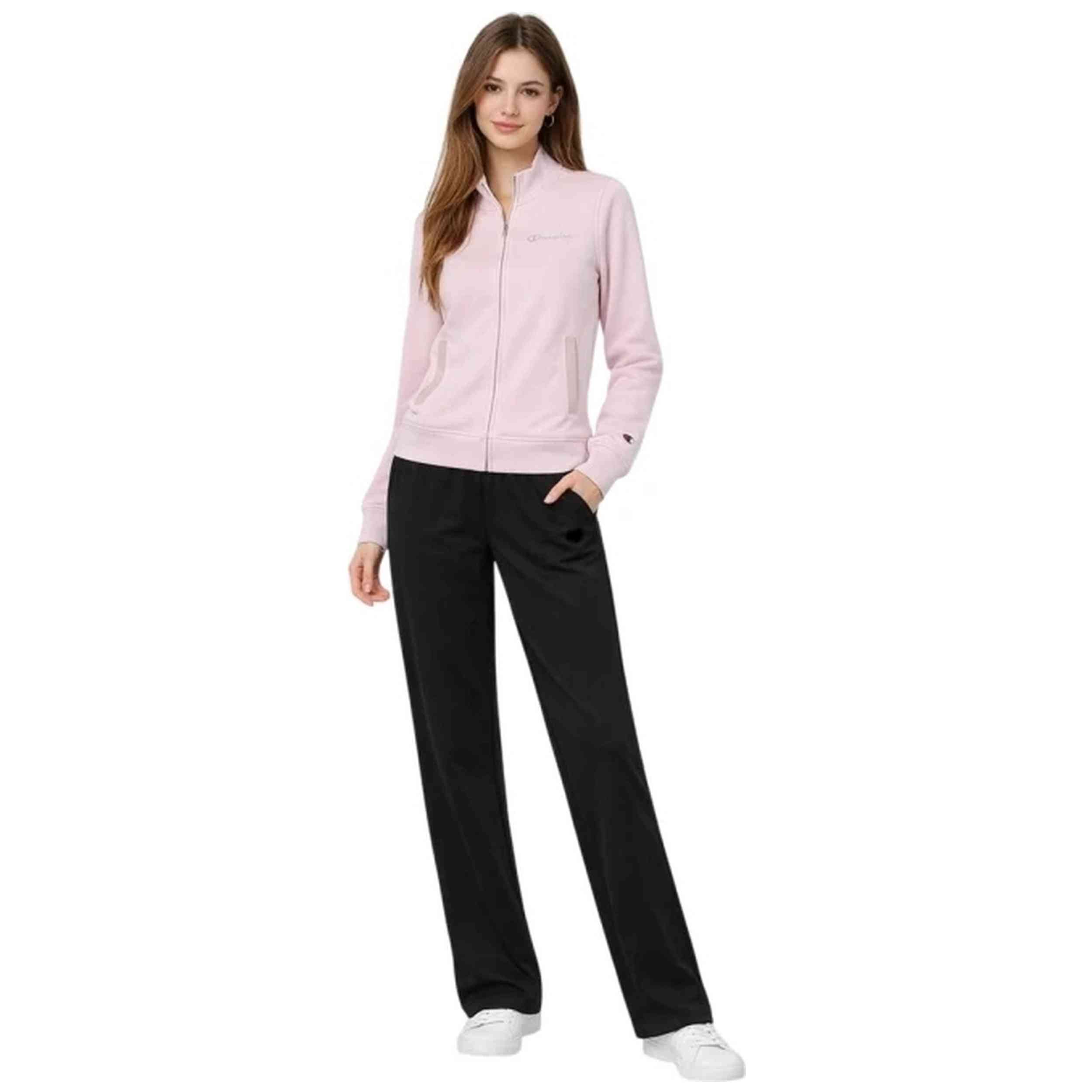Chandal Completo Champion modelo Full Zip Suit para Mujer en color Rosa