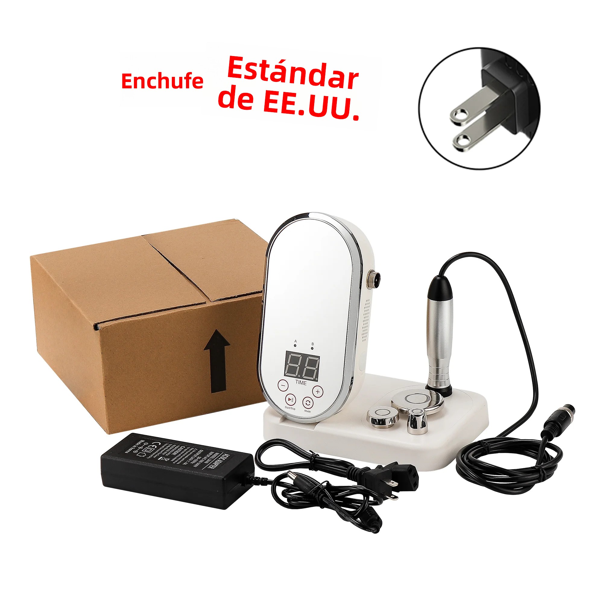 TK Nueva MINI Facial De Radiofrecuencia EMS Micro Corriente Rejuvenecimiento De Piel RF Levantamiento Y Tensión Herramienta De Cuidado De La Piel Tamaño Compacto