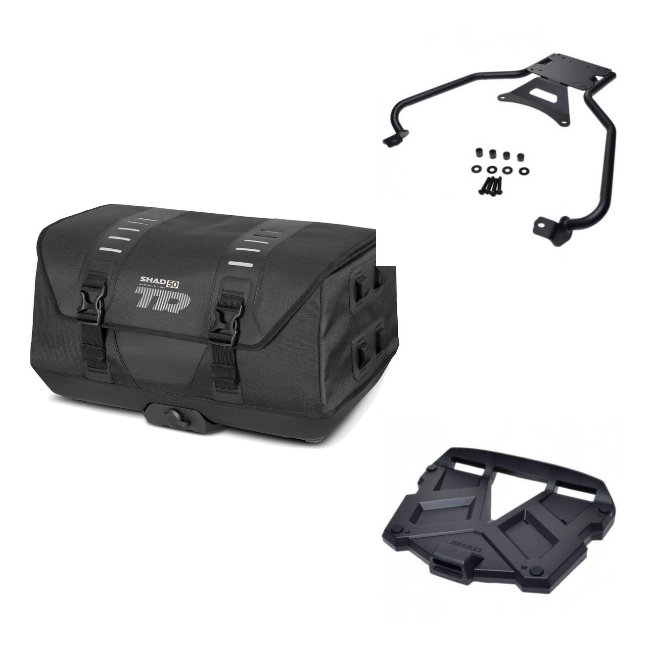 Bolsa Trasera Tr50 + Parrilla Terra Plás KIT-569930