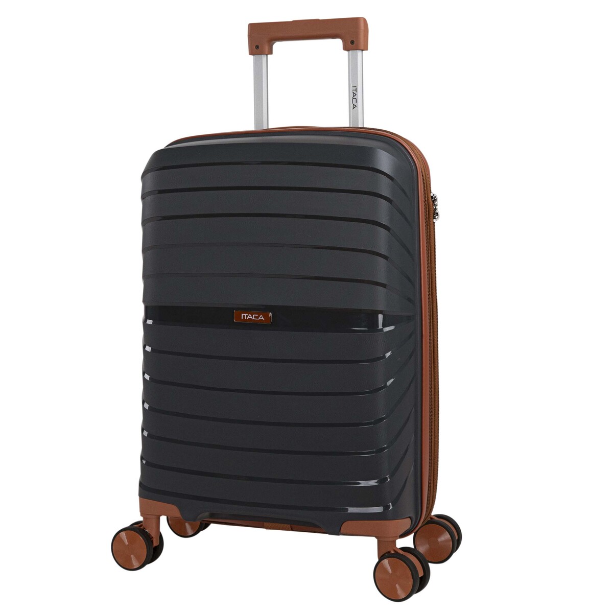 Itaca - Itaca Maleta Cabina 55X40x20 Rígida Con Ruedas Tipo Trolley Ligera Apta Para Avión Y Ryanair - Equipaje De Mano Para Viajes Cortos. Candado De Combinación Extensible