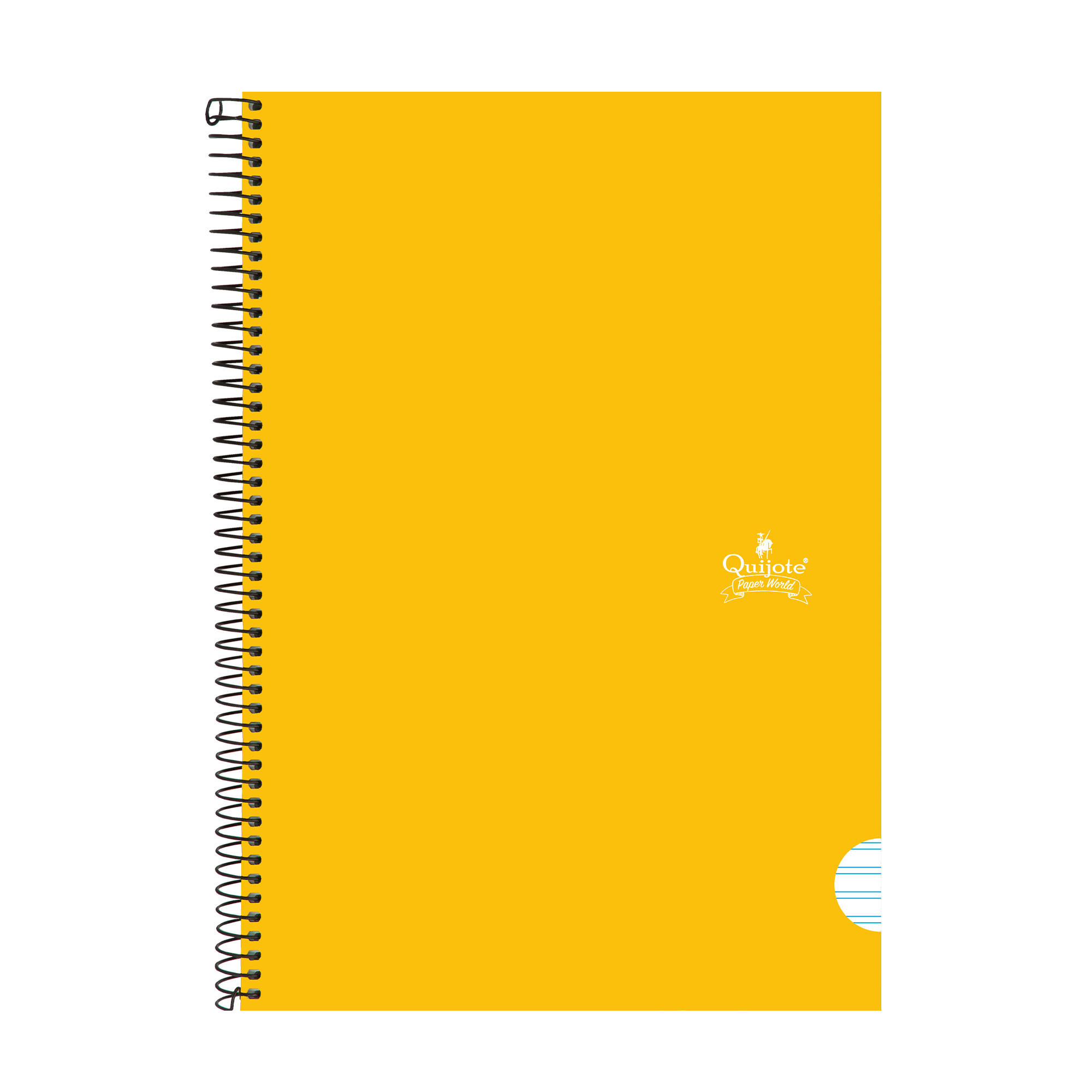 Quijote Paper World Cuaderno Tamaño Folio 80 H 90g/m² Líneas Tapa dura