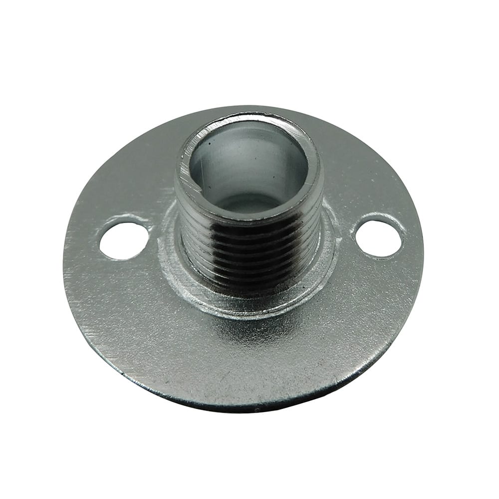 SOPORTE CON ESPIGA, AP15, ACERO ZINCADO, 26 mm. 2 unidades
