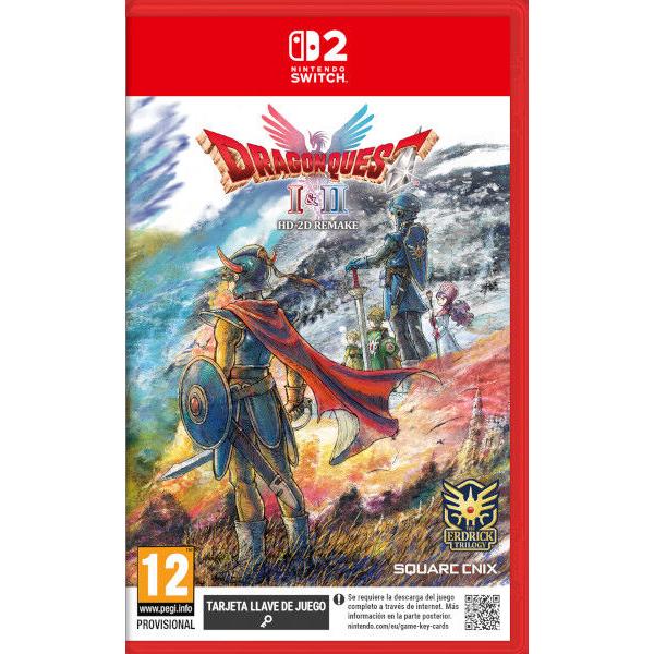 Dragon Quest I y II HD 2D Remake - Nintendo Switch 2 - Nuevo precintado - PAL España