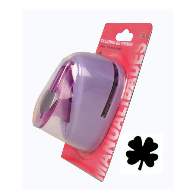 PRYSE  TALADRO MANUALIDADES 2 5CM TREBOL SIN COLECCION