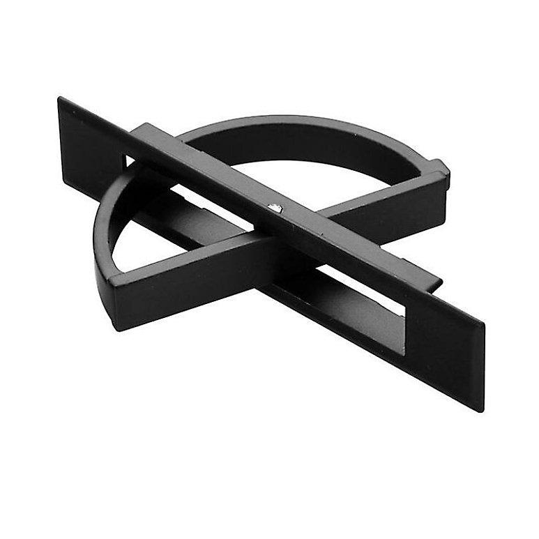 CA Tirador de puerta empotrado Tatami Direct Power SARL, práctico tirador oculto de aleación de zinc, pomo de suelo empotrado, color negro