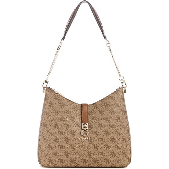 Bolso GUESS Zamira Hobo Hombro color camel