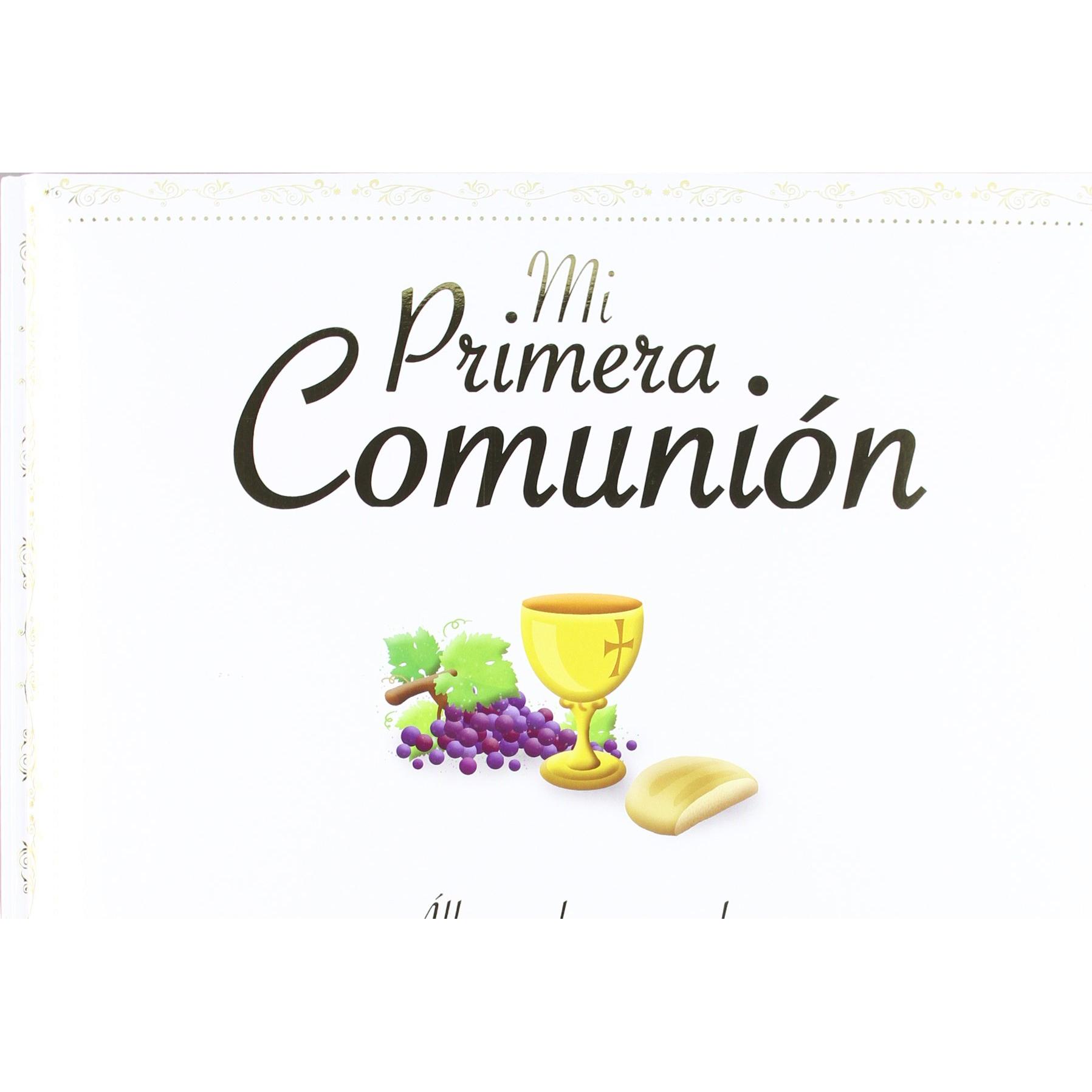 Mi primera comunión: álbum de recuerdos (Mis primeros libros)