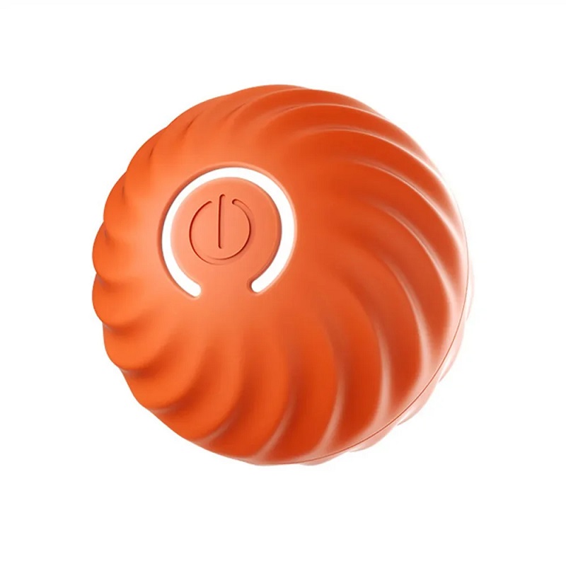 Om Home Bola De Juguete Para Perros Automática Moverse Saltando Rodar USB Inteligente Interactivo Chomp Para Puppies Material Plástico