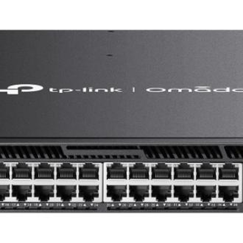 Tp-Link - Switch SG6654XHP 48 puertos Gigabit PoE+ L3 1U para redes profesionales con QoS y VLAN