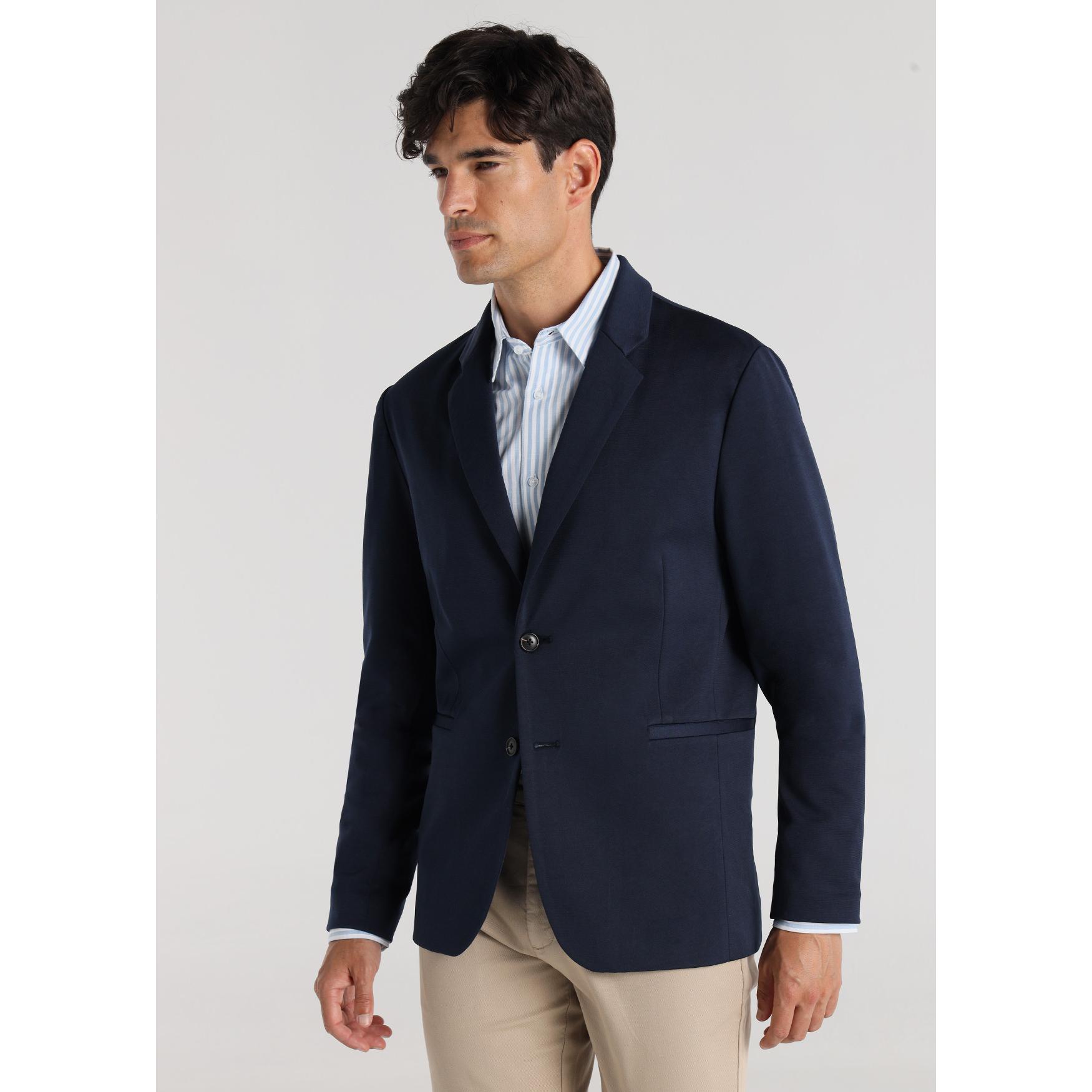 Blazer Casual Ligera Azul