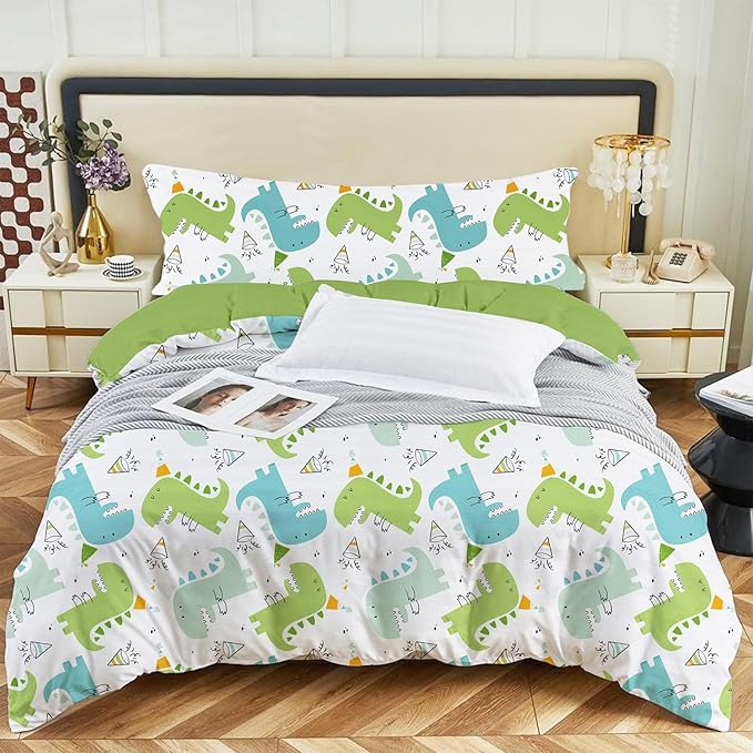 OsoNube – Juego de Funda Nórdica Infantil de 3 Piezas | Funda Nórdica, Sábana Bajera y Funda de Almohada | Para Camas de 90 y 105 cm