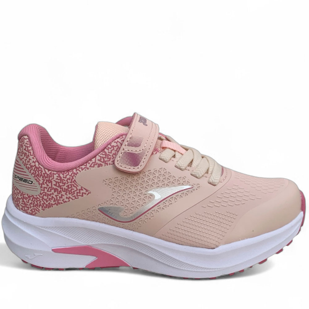 Zapatillas de Running para Niñas Joma Speed Jr 2529 Rosa - Modelo JSPEEW2529V con Tecnología VTS y Suela DURABILITY