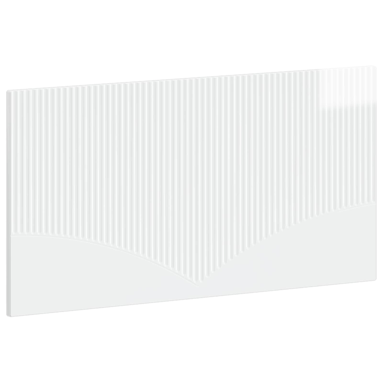 vidaXL Cabecero montada en la pared HOORN Madera de ingeniería 100 x 3 x 50 cm Multicolor