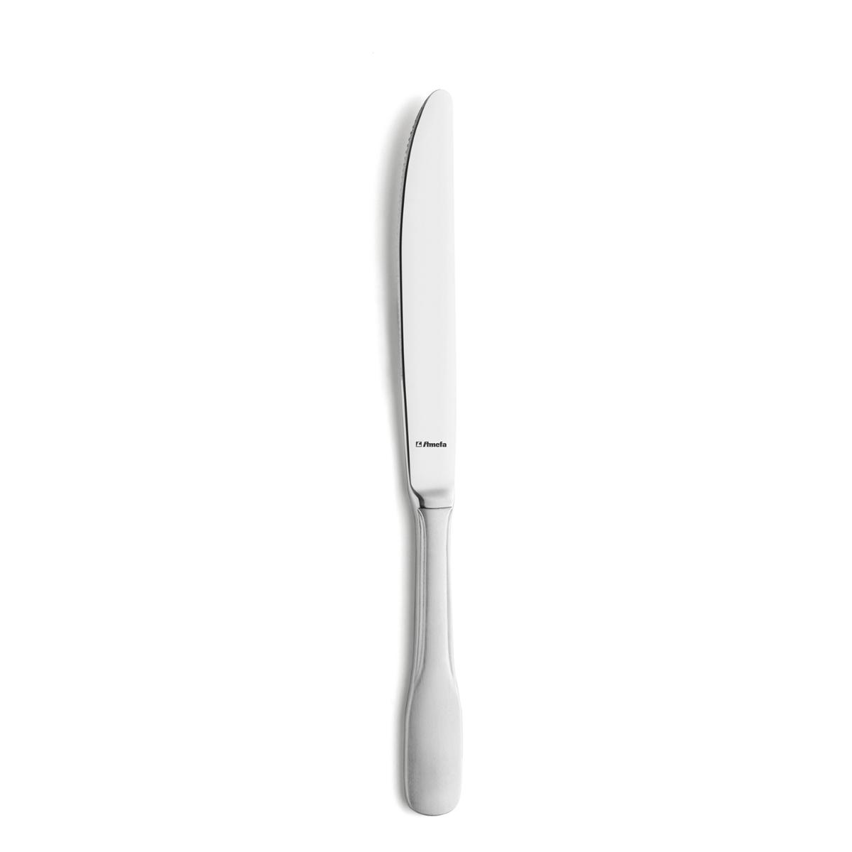 AMEFA VIEUX PARIS SATINE Caja 12 Cuchillos Mesa Acero Inox 18/0-3MM Acero