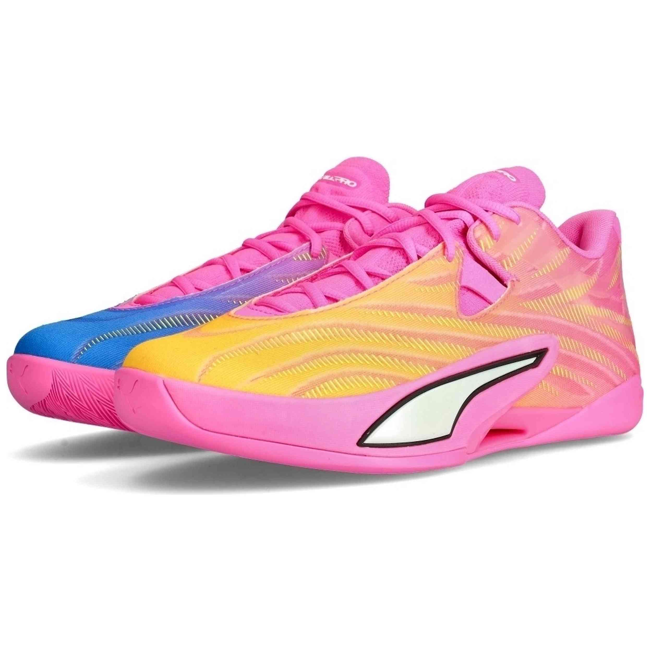 Zapatillas De Baloncesto Puma modelo All Pro Nitro 2 Elite "Poison Pink-Ultra Blue" para Hombre en color Rosa