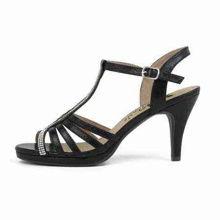 Xti mod. 73678 Zapato vestir con tacón fino brillantes