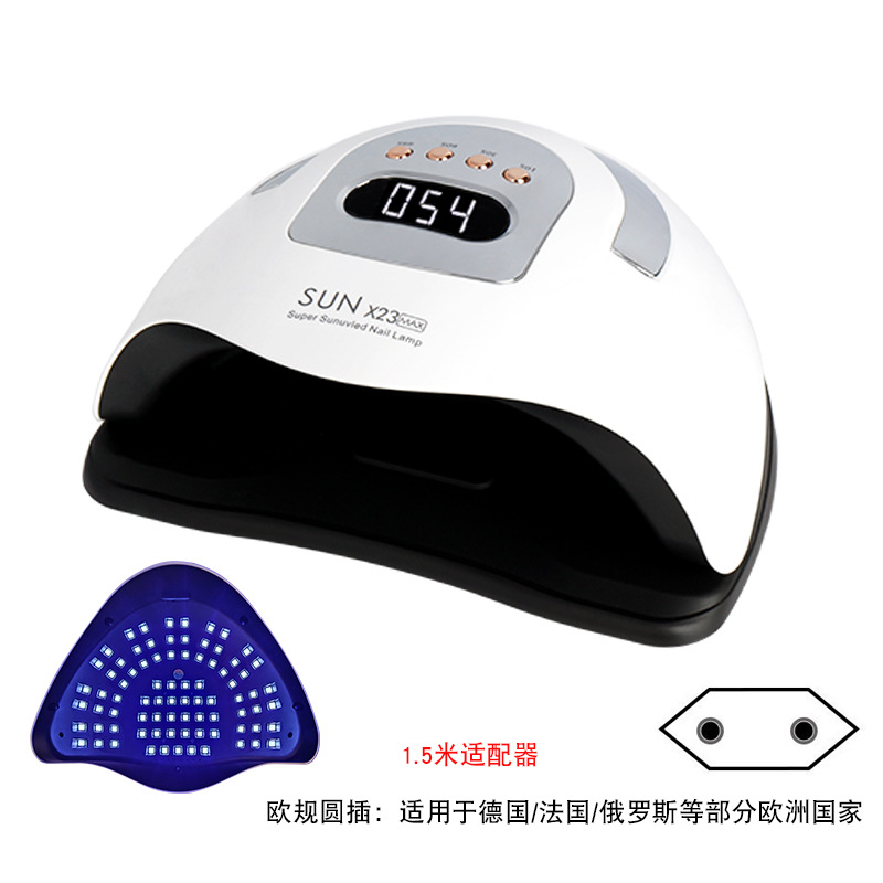 TK Lámpara LED UV 380W Para Uñas Con 4 Tiempos Y Sensor Automático Para Manos Y Pies Secado Rápido De Toda La Polvos Con 81 LEDs