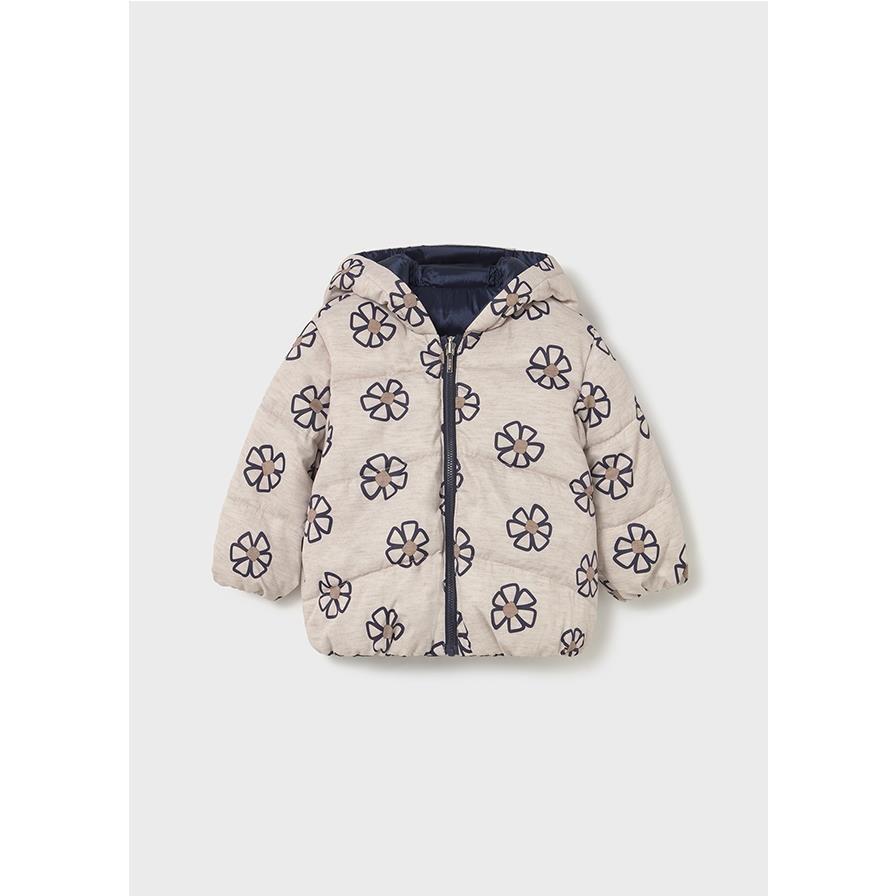 Mayoral - Chaquetón reversible para niña, ideal para bebés y niños pequeños, con diseño versátil y fácil de combinar en cualquier estación