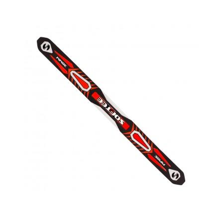 PROTECTOR SOFTEE PADEL GEOMETRÍA ROJO SOFTEE Raíz DEPORTES Complementos Tenis-padel Categorías TENIS/PADEL