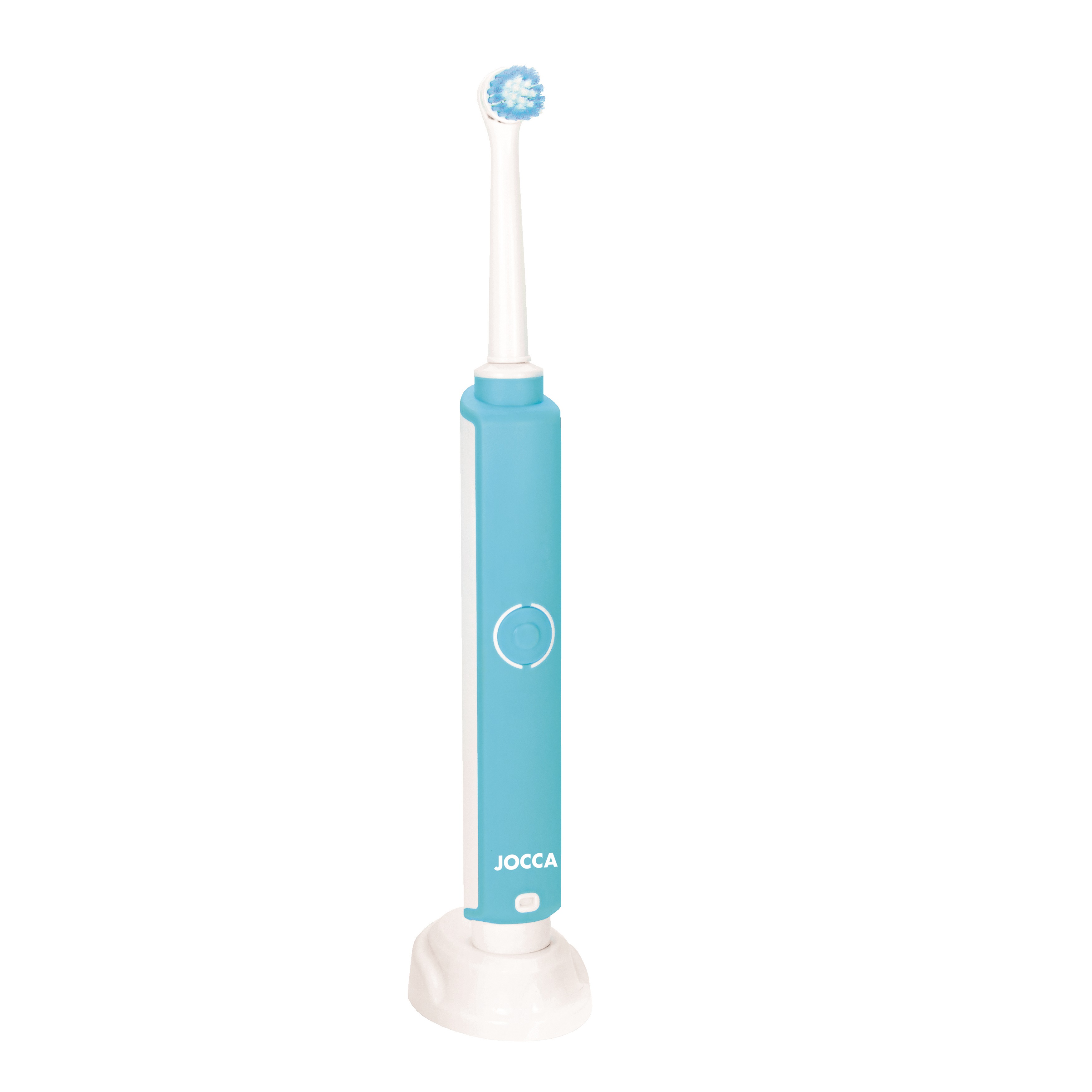 Cepillo de dientes eléctrico Jocca con carga inductiva, batería de litio con duración de más de 15 días, temporizador de 2 minutos, 7200 rmp y cabezal extra.