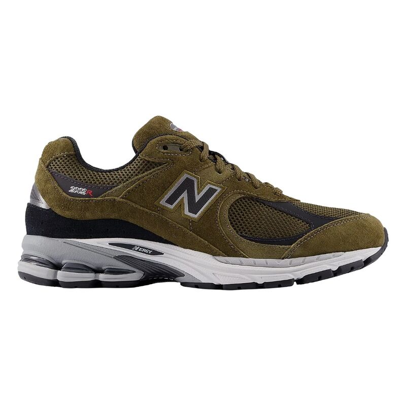 Zapatillas New Balance Verdes 2002 Woodland con Black Cement con Amortiguación en el Talón
