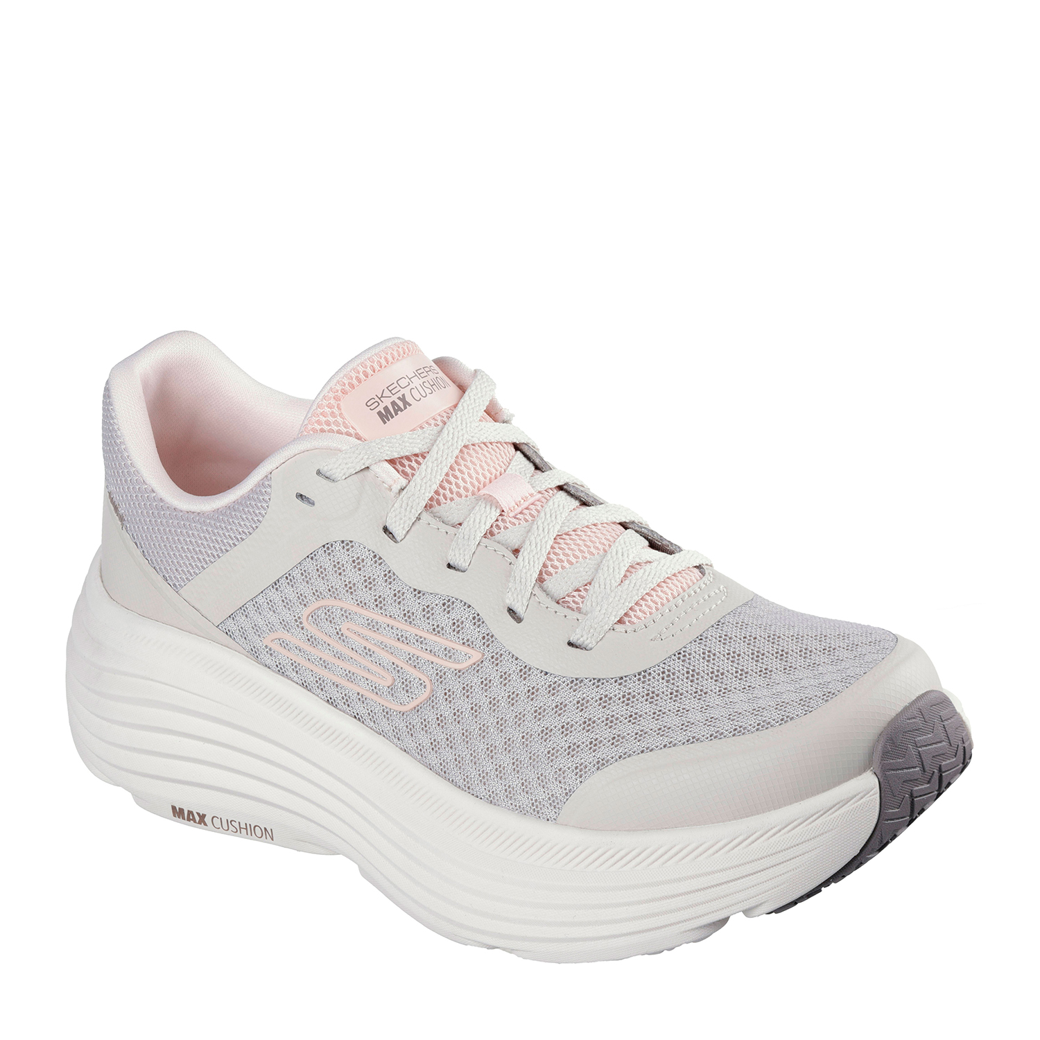 Skechers Zapatillas Max Cushioning Endeavour Beige 129470-NAT , para Mujer
