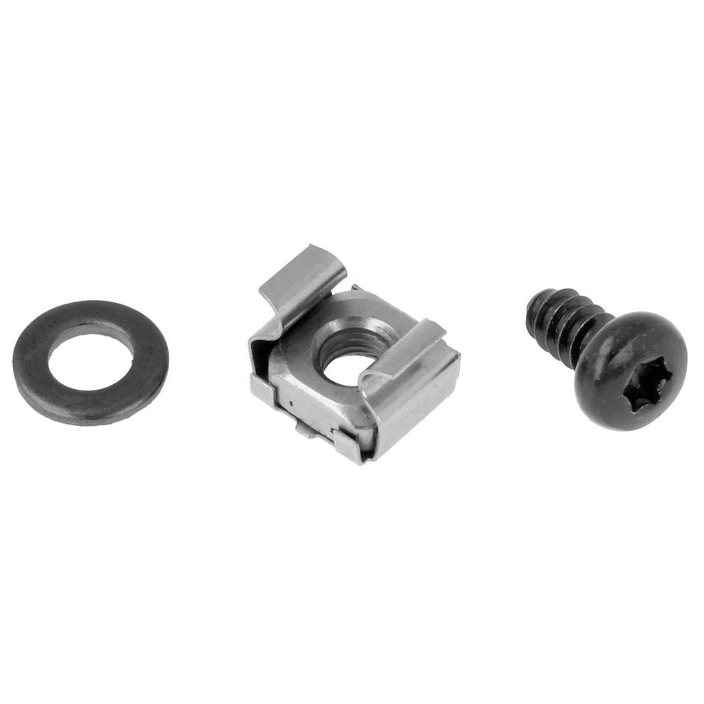 Juego de tornillos, aradelas y tuercas para Rack