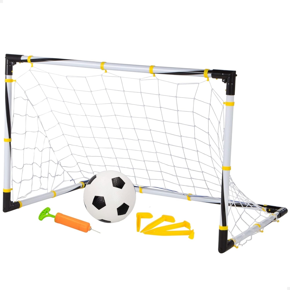 PLUSHOME Portería de Fútbol para Niños 61x29x40cm 90x59x59cm 100x70x70 Cm