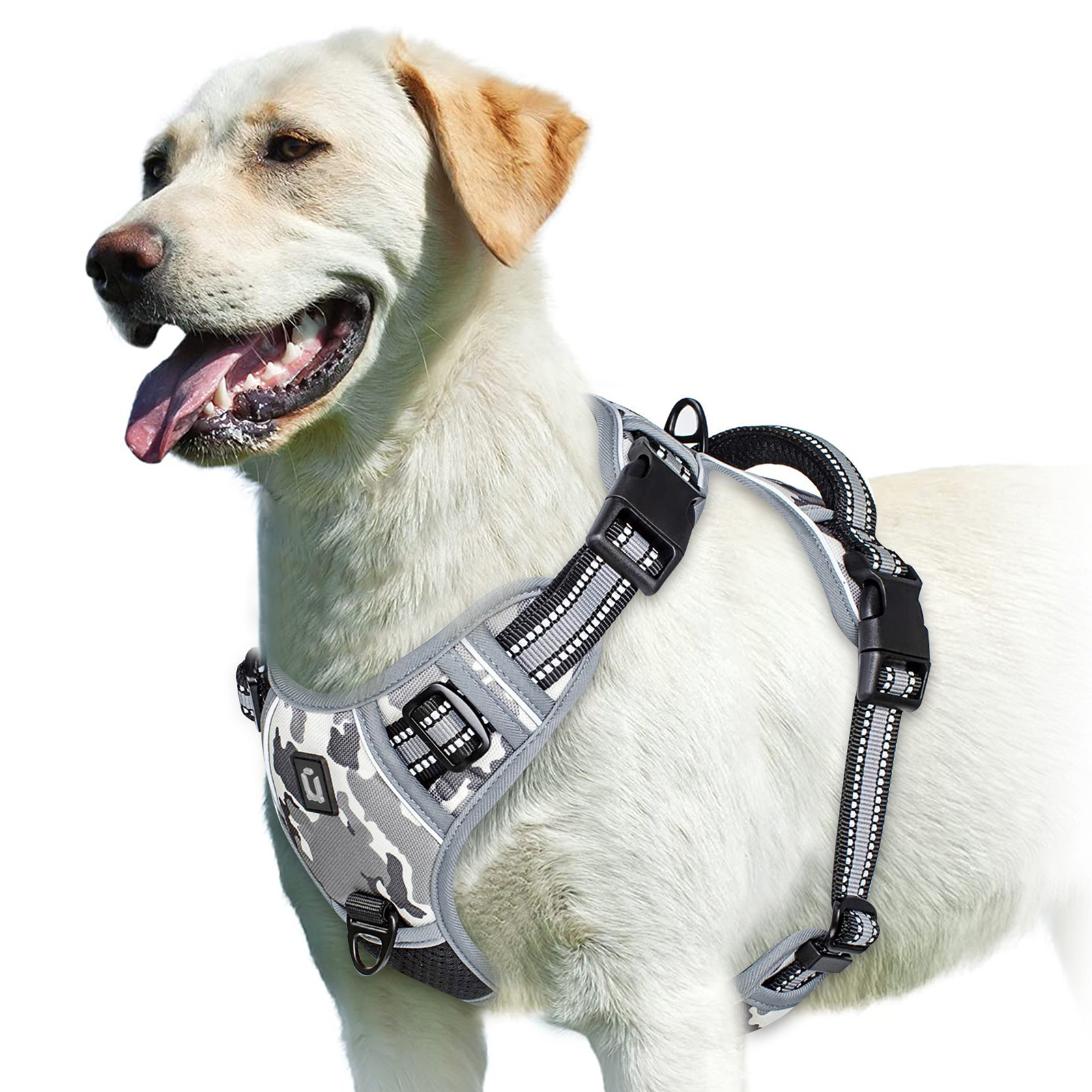 TK Alforja Para Perro Sin Pulling Con Correa De Control Fácil Y Peto Suave Ajustable Vestido De Mascota Para Adultos