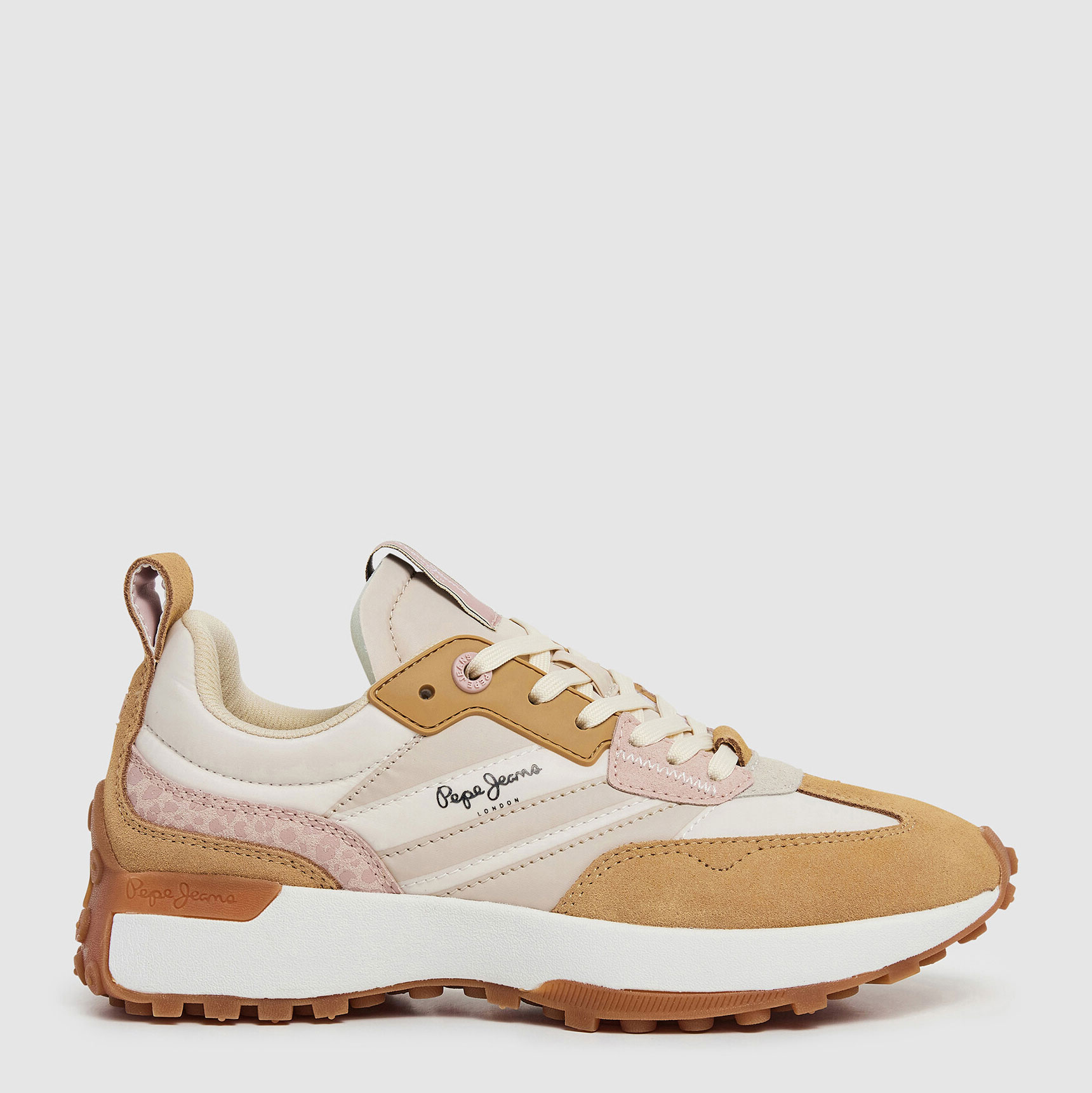 Pepe Jeans Zapatillas Lucky Print Beige PLS60005-321 , para Mujer