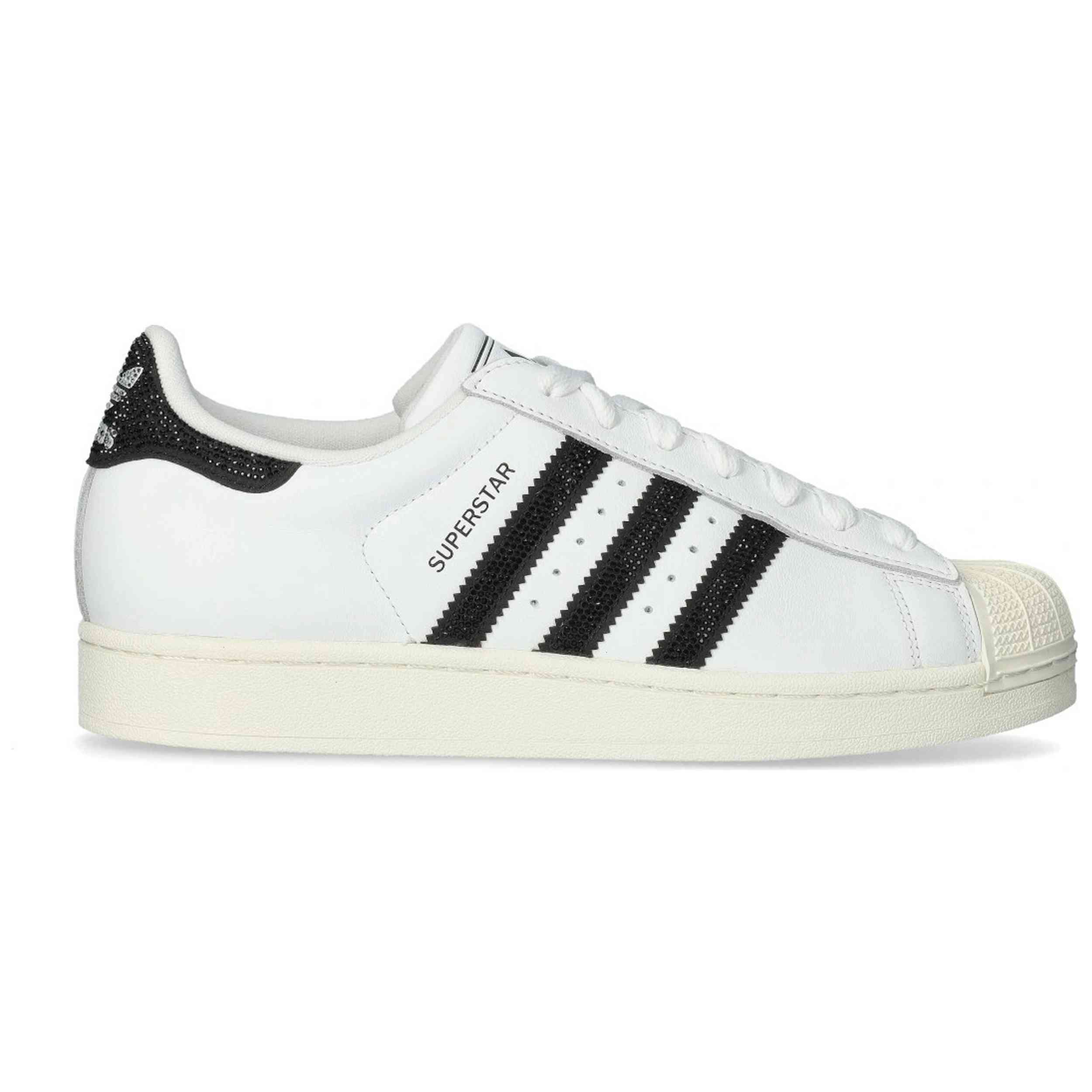 Zapatillas Adidas modelo Superstar II "White/Core Black/Off White" para Mujer en color Blanco