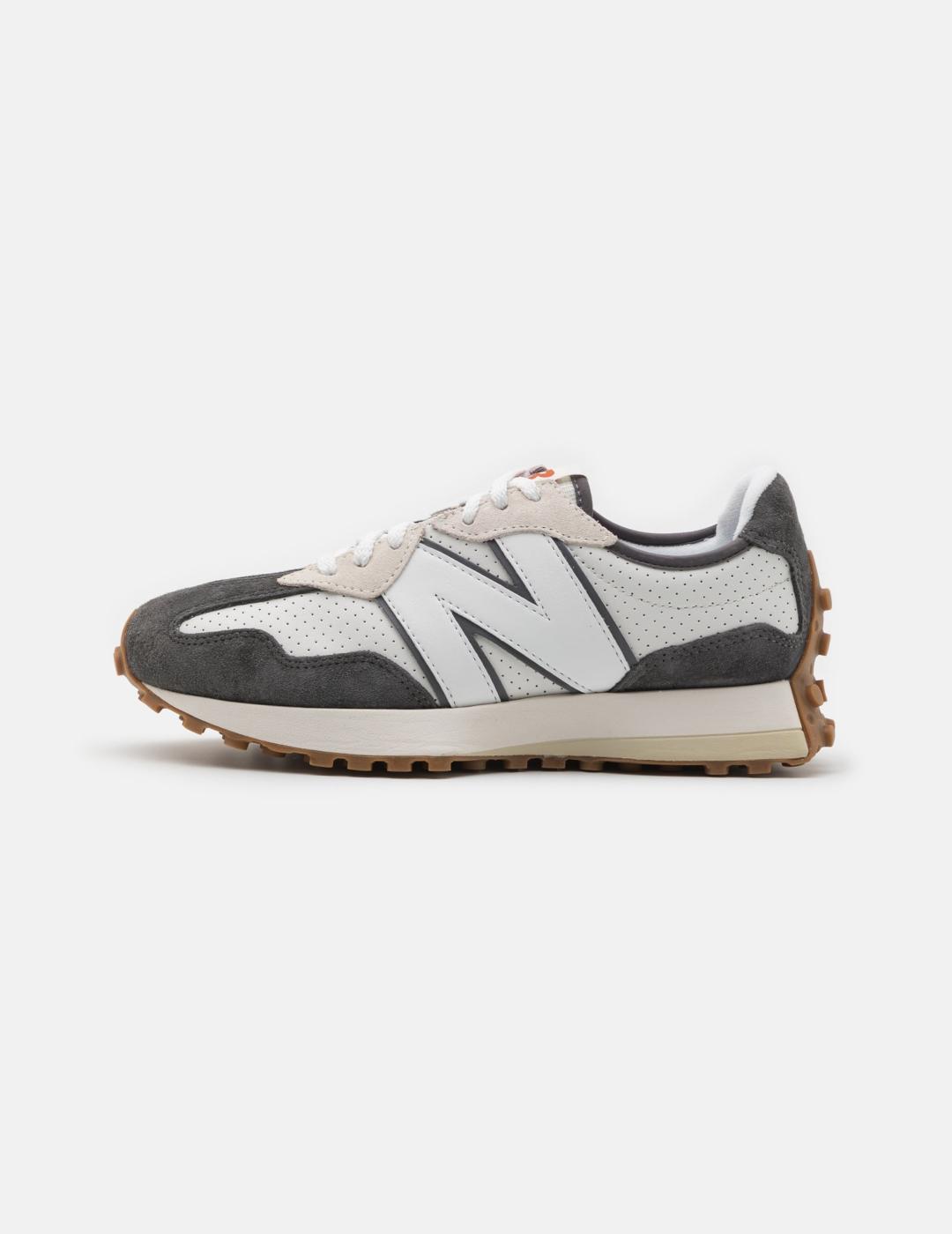 Zapatilla New Balance Blanco Gris | Diseño en Blanco y Gris