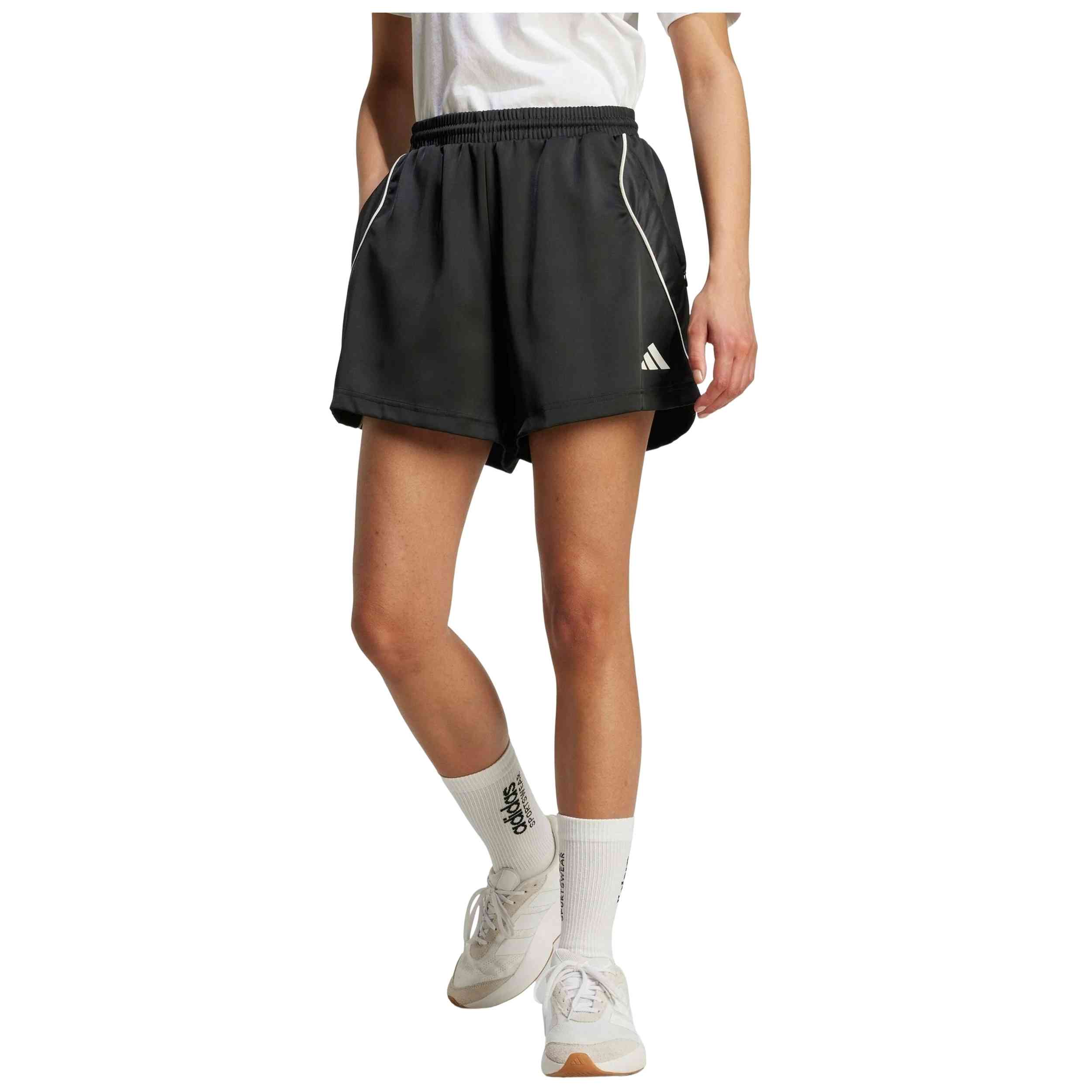 Pantalon Corto Adidas modelo Stadium "Black / Off White" para hombre y mujer en color Negro
