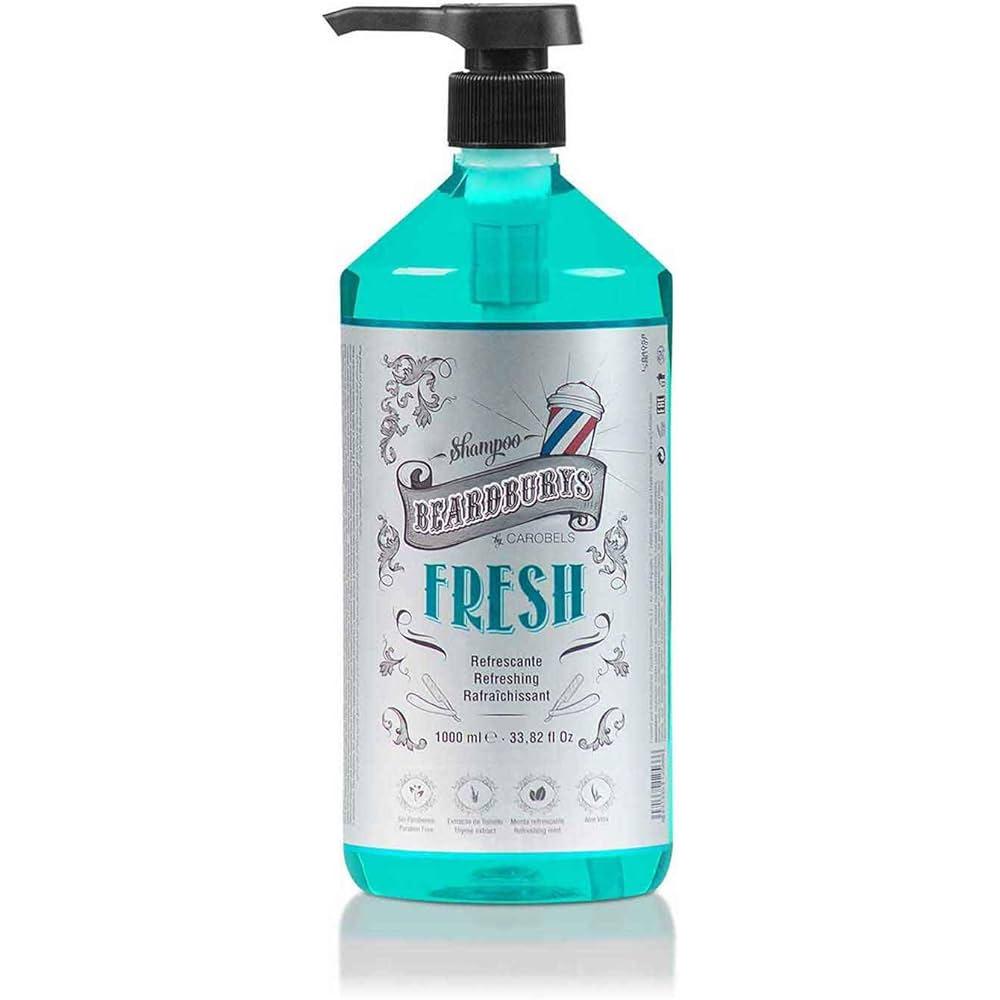 CHAMPÚ REFRESCANTE FRESH PROFESSIONAL BEARDBURYS 330 ML