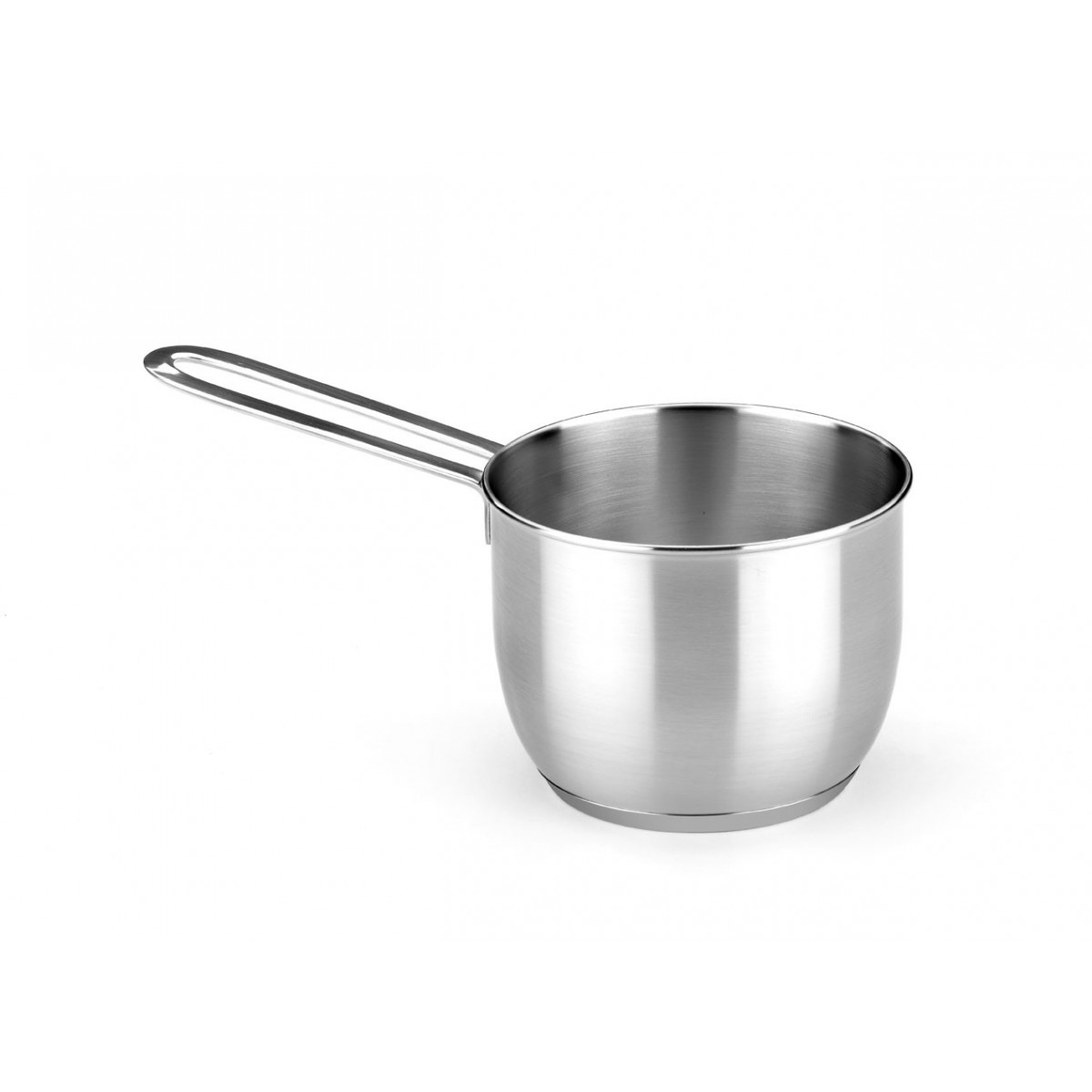 Bra - Pote Ancora, De 14 a 18 cm, Utensilio Cocina, Acero Inoxidable, Apto Inducción, Acabado Pulido Satinado, Ideal Calentar Líquidos