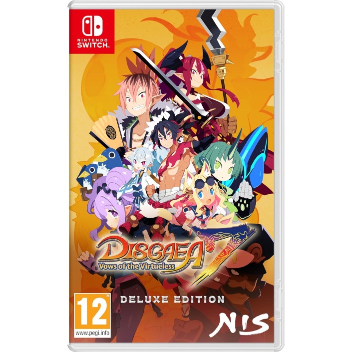 Juego Disgaea 7: Vows of the Virtueless Deluxe Edition para Nintendo Switch PAL EU - Nuevo Original Precintado