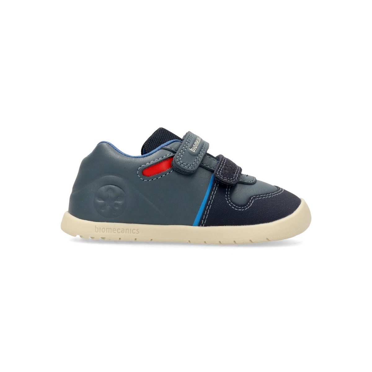 Biomecanics - Zapatillas barefoot BIOMECANICS para niño, superligeras con puntera amplia reforzada y plantilla ON-STEAM extraíble transpirable sin arco plantar